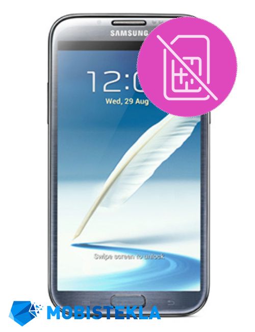 SAMSUNG Galaxy Note 2 - Popravilo sprejemnika SIM kartice