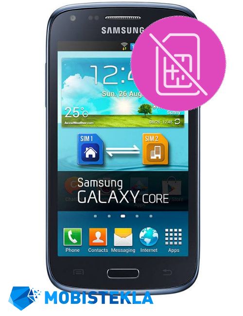 SAMSUNG Galaxy Core - Popravilo sprejemnika SIM kartice