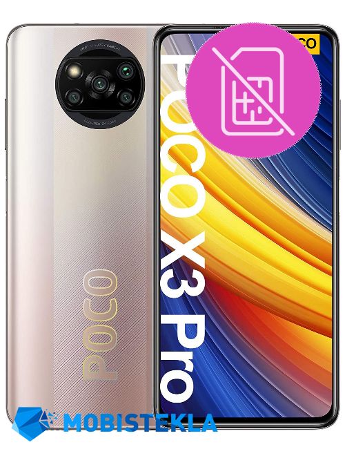 XIAOMI Pocophone X3 Pro - Popravilo sprejemnika SIM kartice