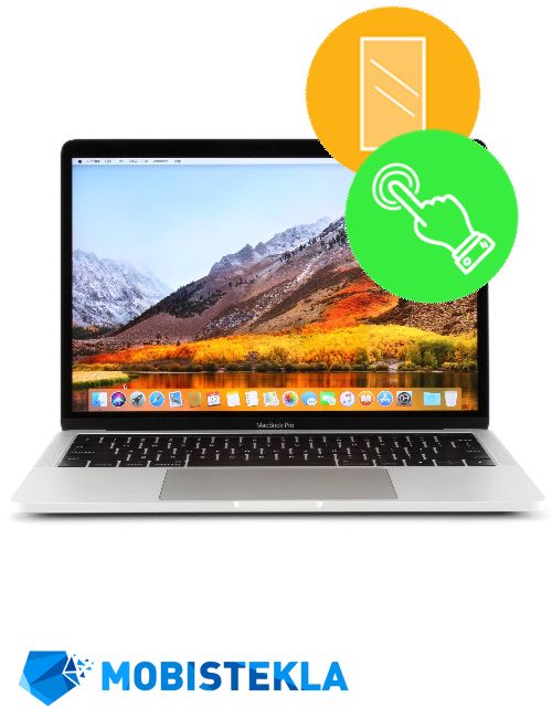 APPLE MacBook Pro 13.3 A2289 - Popravilo stekla in touch-a