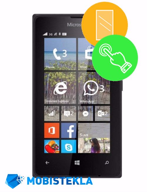 NOKIA Lumia 435 - Popravilo stekla in touch-a