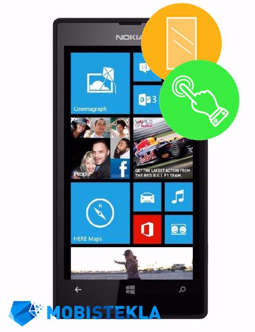 NOKIA Lumia 520 - Popravilo stekla in touch-a