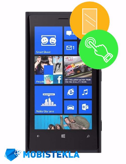 NOKIA Lumia 920 - Popravilo stekla in touch-a