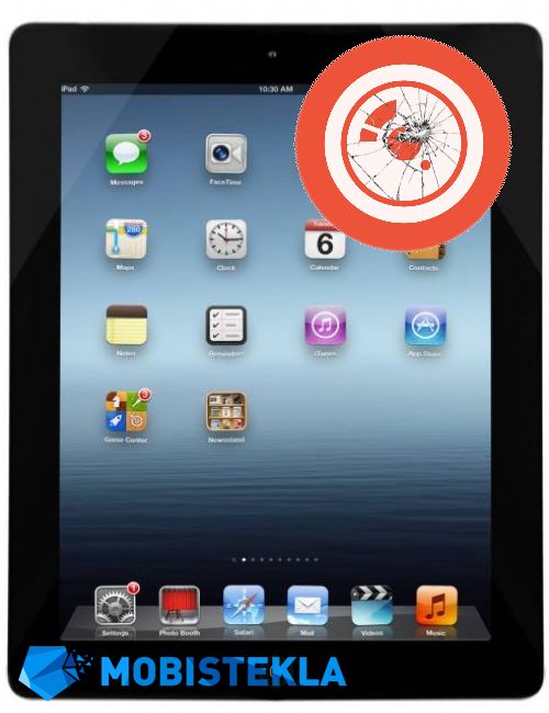 APPLE iPad 4 - Popravilo stekla kamere