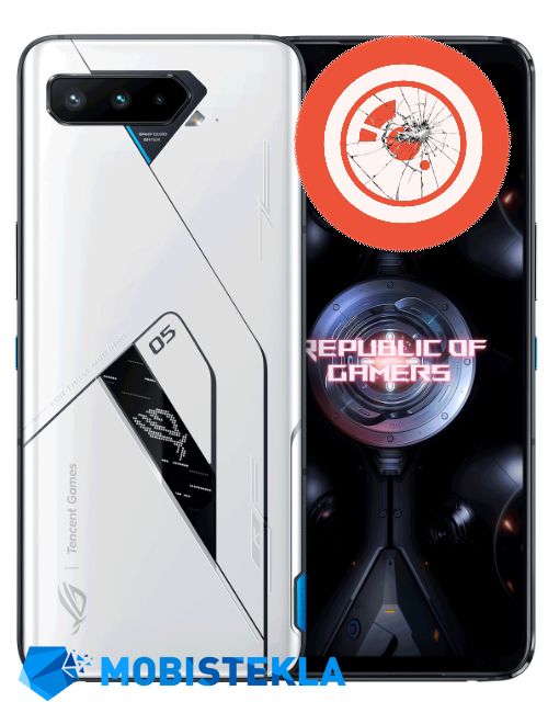 ASUS ROG Phone 5 Ultimate - Popravilo stekla kamere