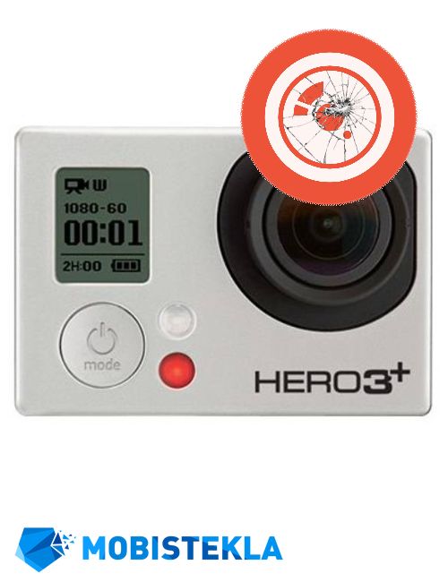 GOPRO Hero 3 - Popravilo stekla kamere