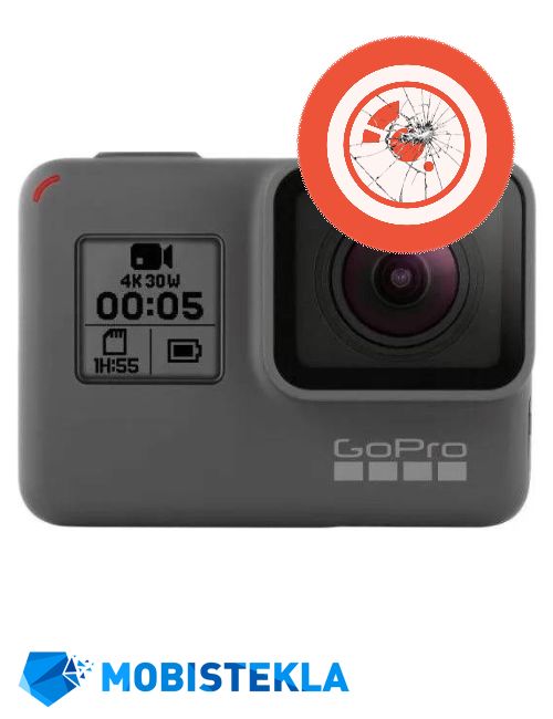 GOPRO Hero 5 - Popravilo stekla kamere