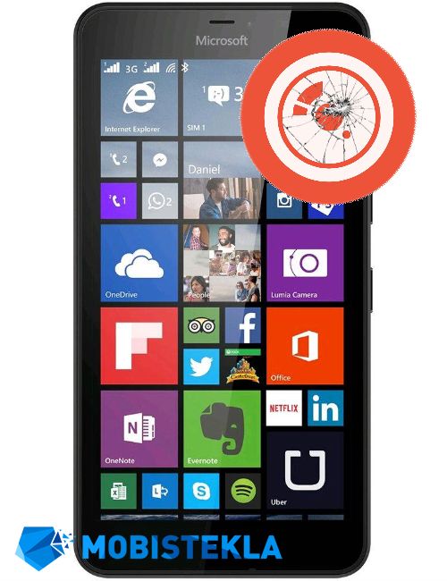 NOKIA Microsoft Lumia 640 XL - Popravilo stekla kamere