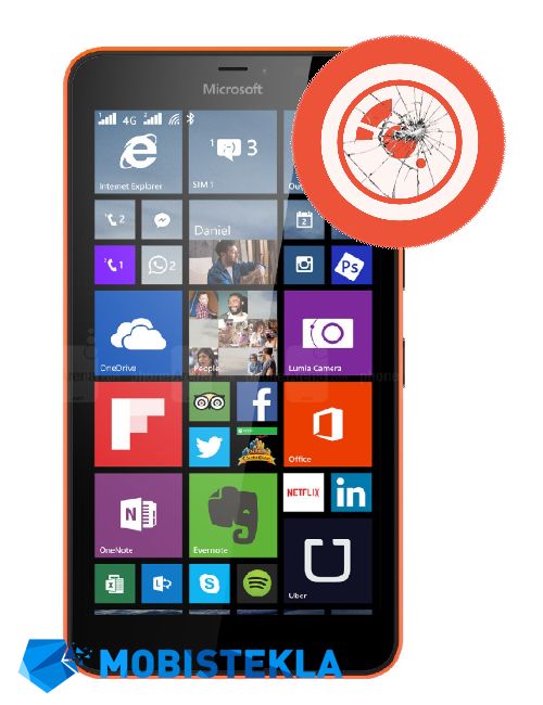 NOKIA Lumia 640 - Popravilo stekla kamere