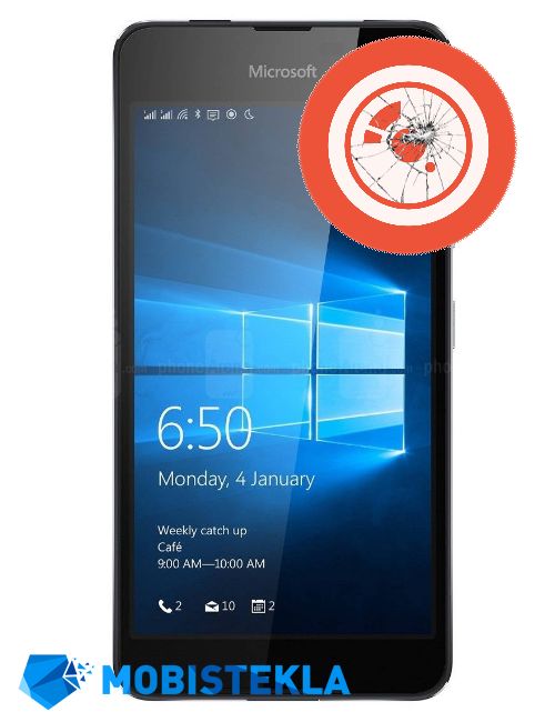NOKIA Microsoft Lumia 650 - Popravilo stekla kamere