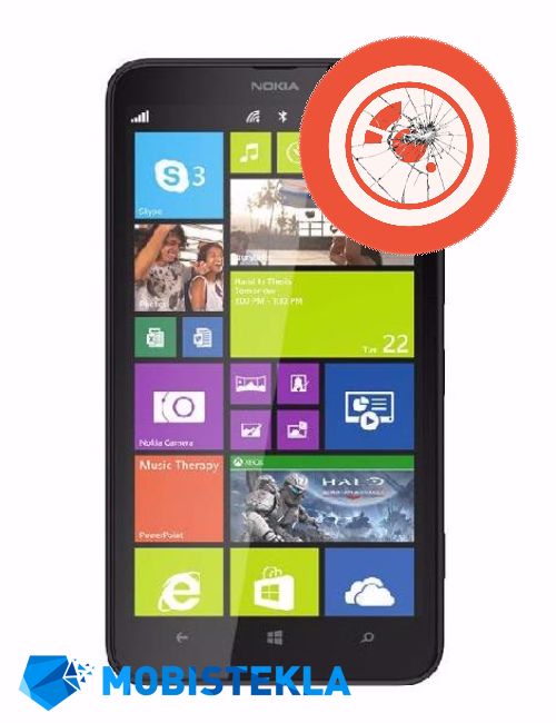 NOKIA Lumia 1320 - Popravilo stekla kamere