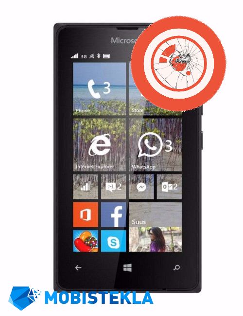 NOKIA Lumia 435 - Popravilo stekla kamere