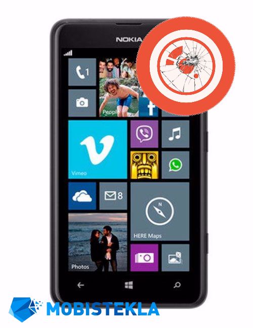 NOKIA Lumia 620 - Popravilo stekla kamere