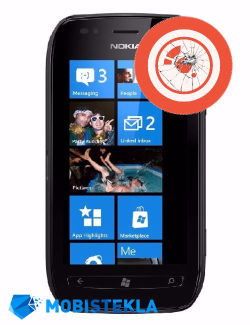NOKIA Lumia 710 - Popravilo stekla kamere