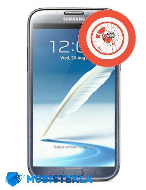 SAMSUNG Galaxy Note 2 - Popravilo stekla kamere