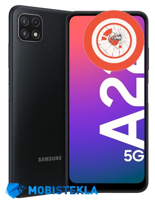 SAMSUNG Galaxy A22 5G - Popravilo stekla kamere