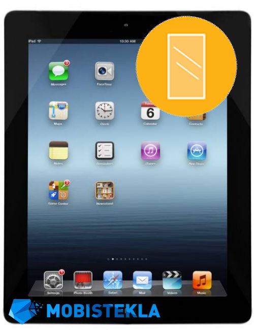 APPLE iPad 4 - Popravilo stekla
