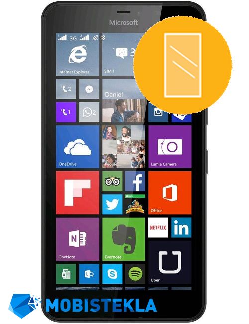 NOKIA Microsoft Lumia 640 XL - Popravilo stekla