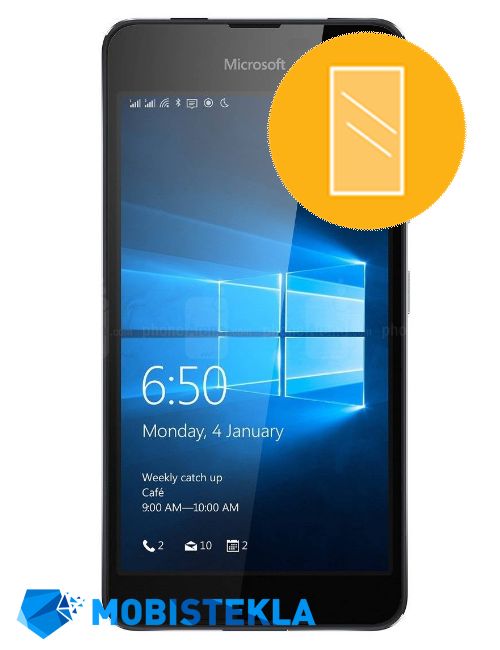 NOKIA Microsoft Lumia 650 - Popravilo stekla