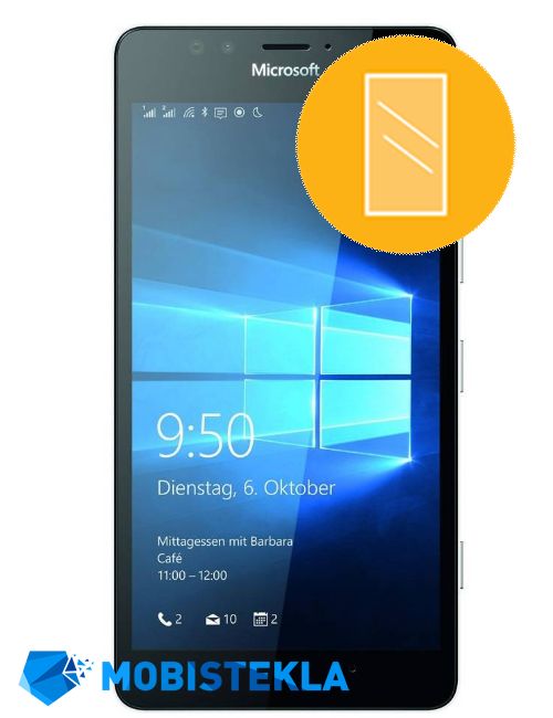 NOKIA Microsoft Lumia 950 - Popravilo stekla