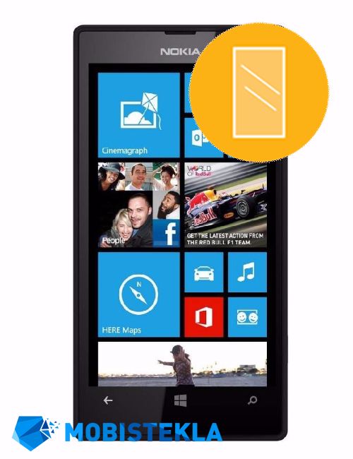 NOKIA Lumia 520 - Popravilo stekla