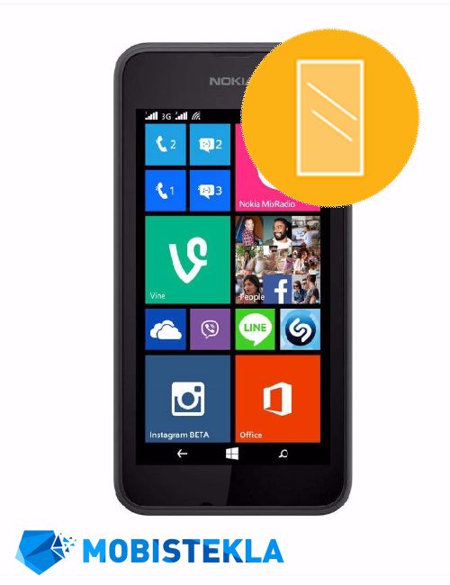 NOKIA Lumia 530 - Popravilo stekla