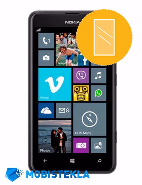 NOKIA Lumia 620 - Popravilo stekla