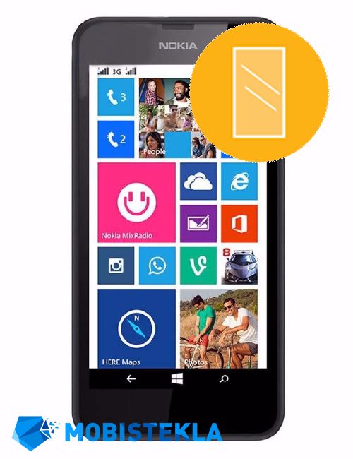 NOKIA Lumia 630 - Popravilo stekla