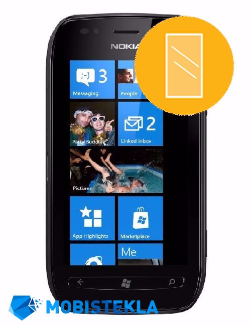 NOKIA Lumia 710 - Popravilo stekla