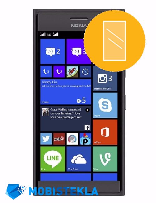 NOKIA Lumia 730 - Popravilo stekla