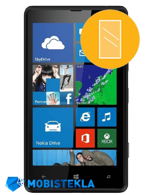 NOKIA Lumia 820 - Popravilo stekla