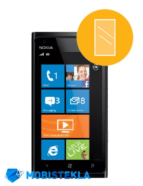 NOKIA Lumia 900 - Popravilo stekla