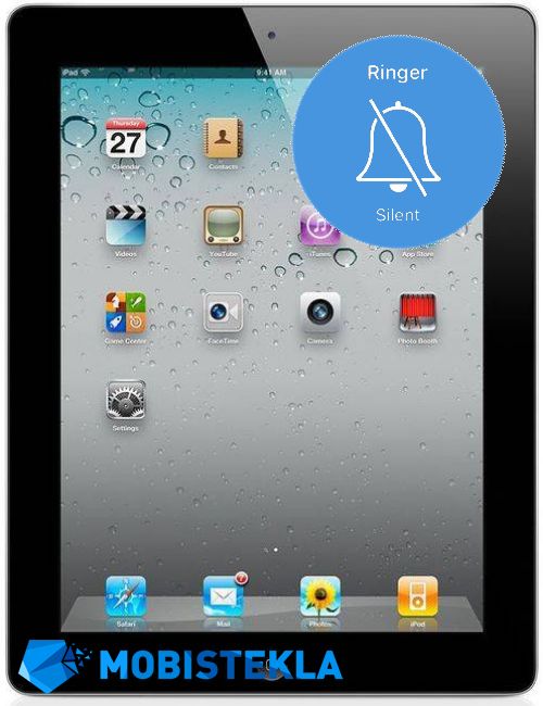 APPLE iPad 3 - Popravilo stikala za utišanje