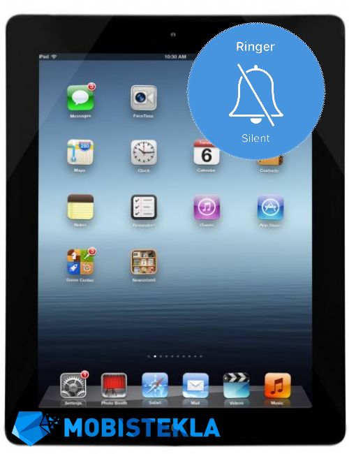 APPLE iPad 4 - Popravilo stikala za utišanje