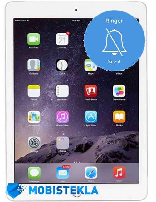 APPLE iPad Air 2 - Popravilo stikala za utišanje