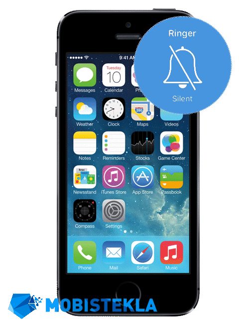 APPLE iPhone 5s - Popravilo stikala za utišanje