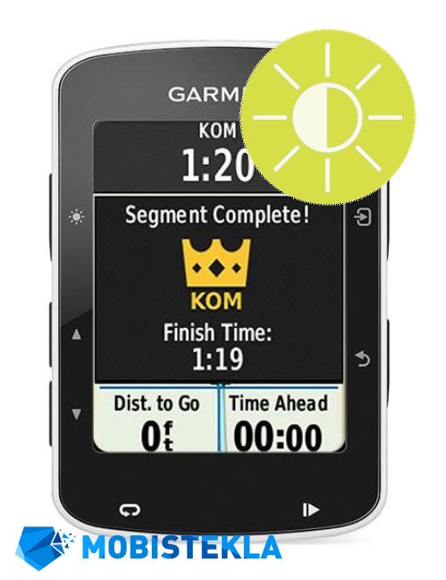 GARMIN Edge 520 - Popravilo svetlobnega senzorja