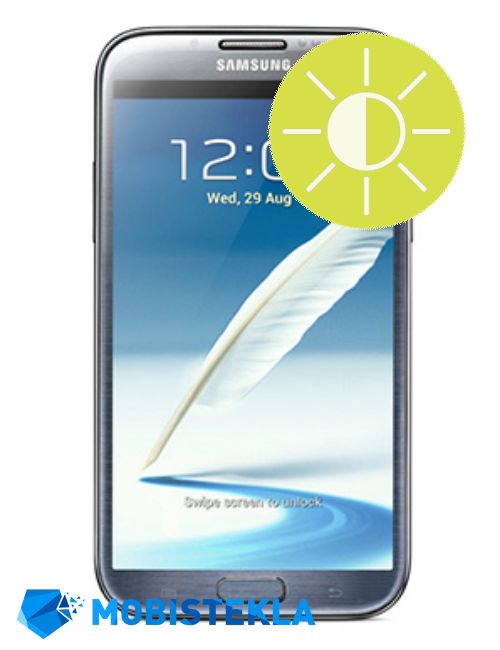 SAMSUNG Galaxy Note 2 - Popravilo svetlobnega senzorja
