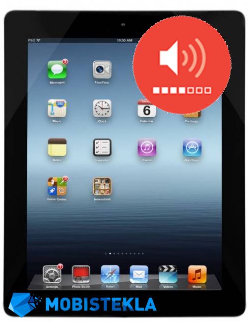 APPLE iPad 4 - Popravilo tipk za glasnost