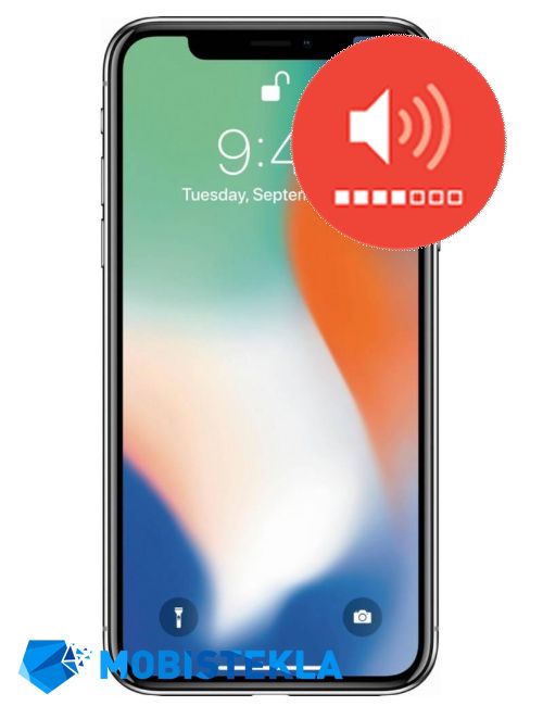 APPLE iPhone X - Popravilo tipk za glasnost