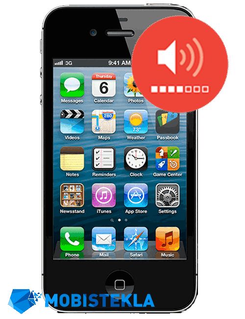 APPLE iPhone 4s - Popravilo tipk za glasnost