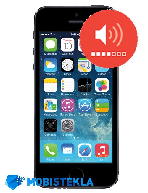 APPLE iPhone 5s - Popravilo tipk za glasnost