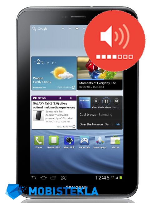 SAMSUNG Galaxy Tab P3100 - Popravilo tipk za glasnost
