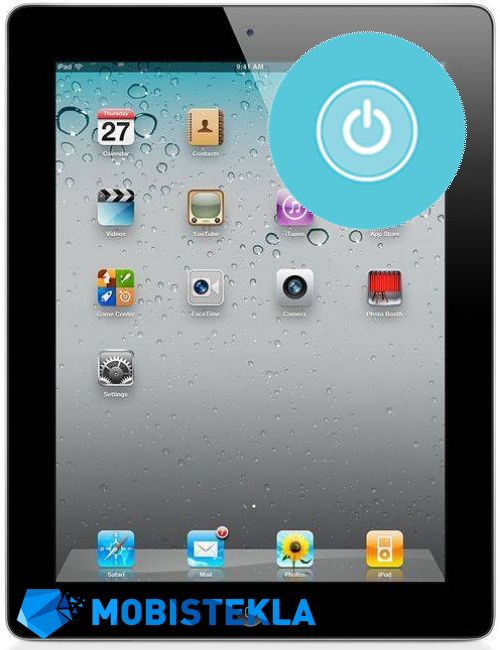 APPLE iPad 3 - Popravilo tipke za vklop