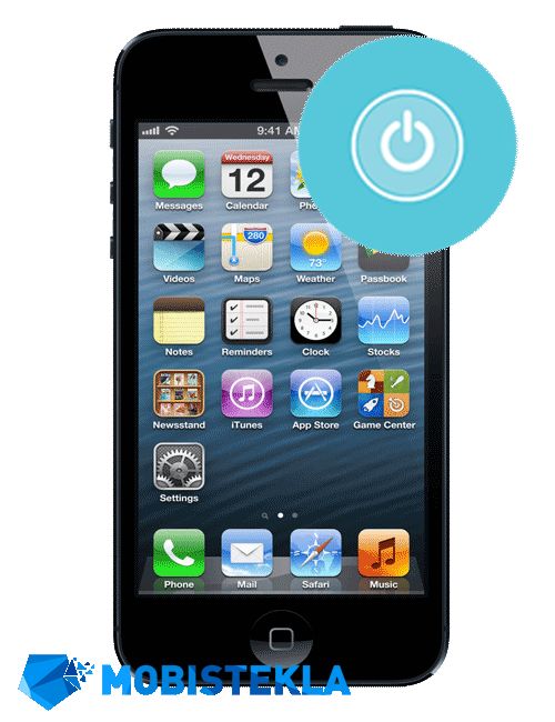 APPLE iPhone 5 - Popravilo tipke za vklop