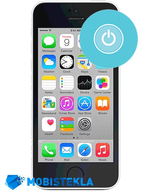 APPLE iPhone 5c - Popravilo tipke za vklop