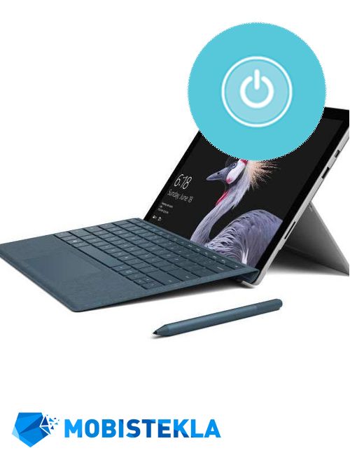 MICROSOFT Surface Pro 5 - Popravilo tipke za vklop