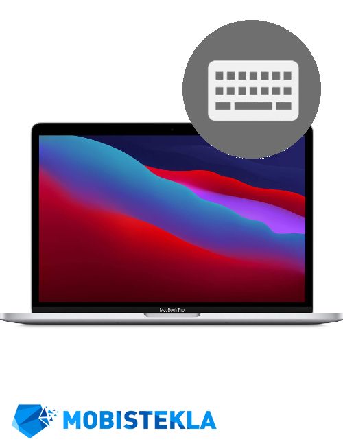 APPLE MacBook Pro 13 M1 A2338 - Popravilo tipkovnice