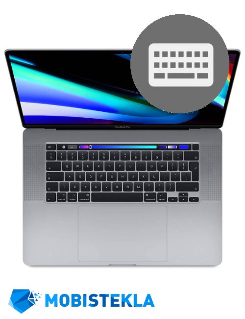 APPLE MacBook Pro 16 2019 A2141 - Popravilo tipkovnice