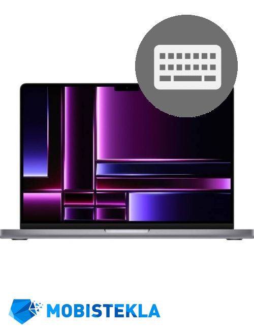 APPLE MacBook Pro M3 14 2023 A2918 - Popravilo tipkovnice